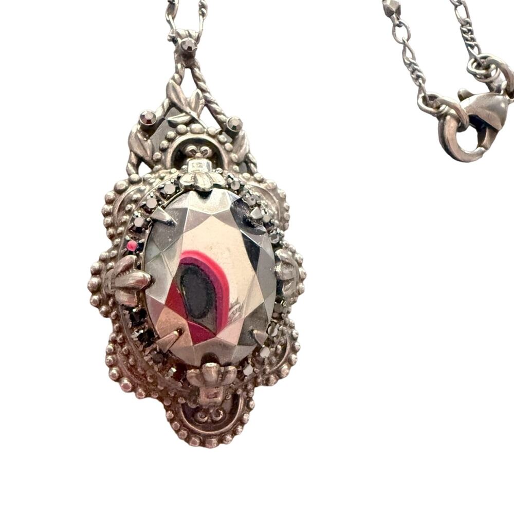 Sorrelli Crystal Pendant & Crystal Necklace